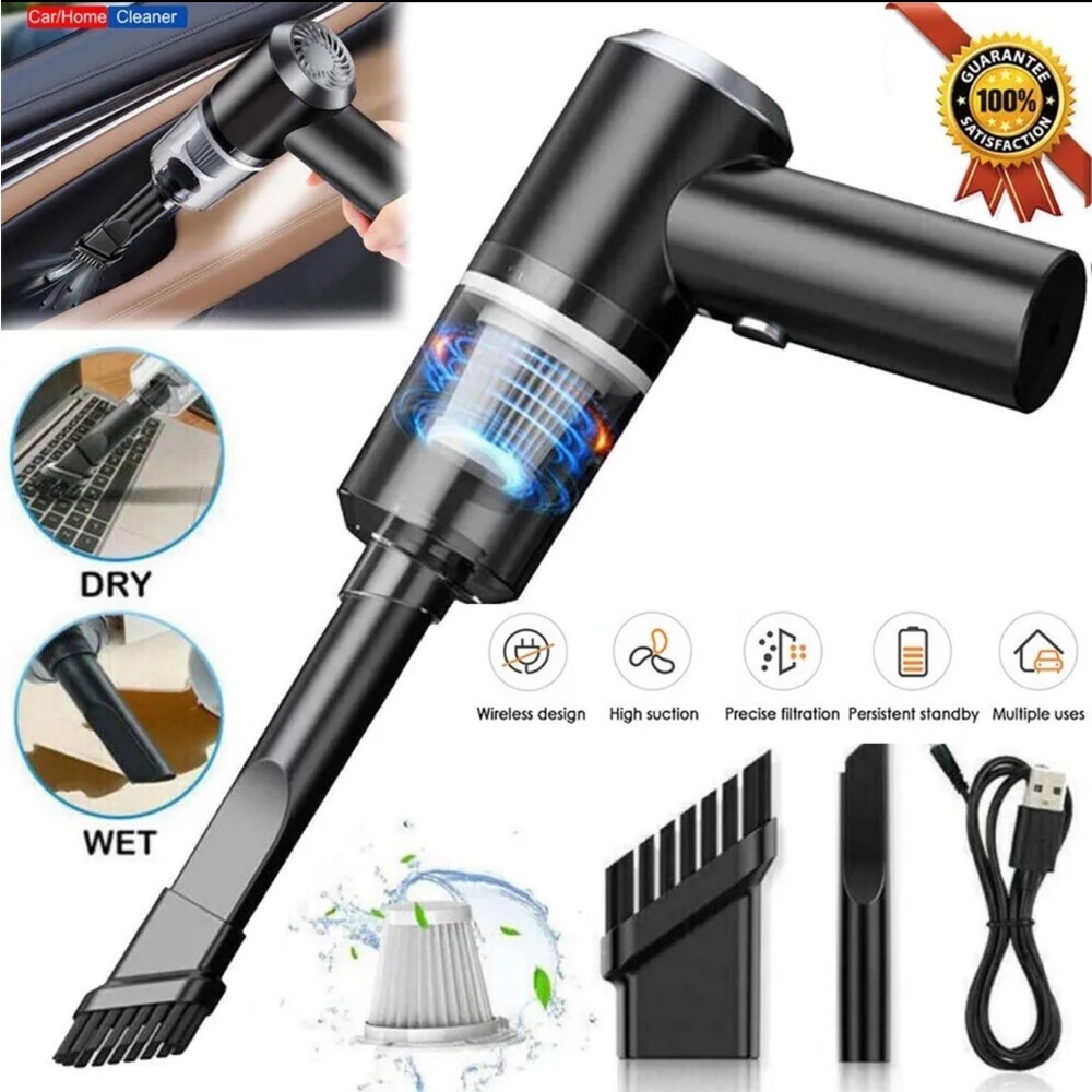Cordless Handheld Vacuum Cleaner Small,Mini Portable Car Home office Wireless